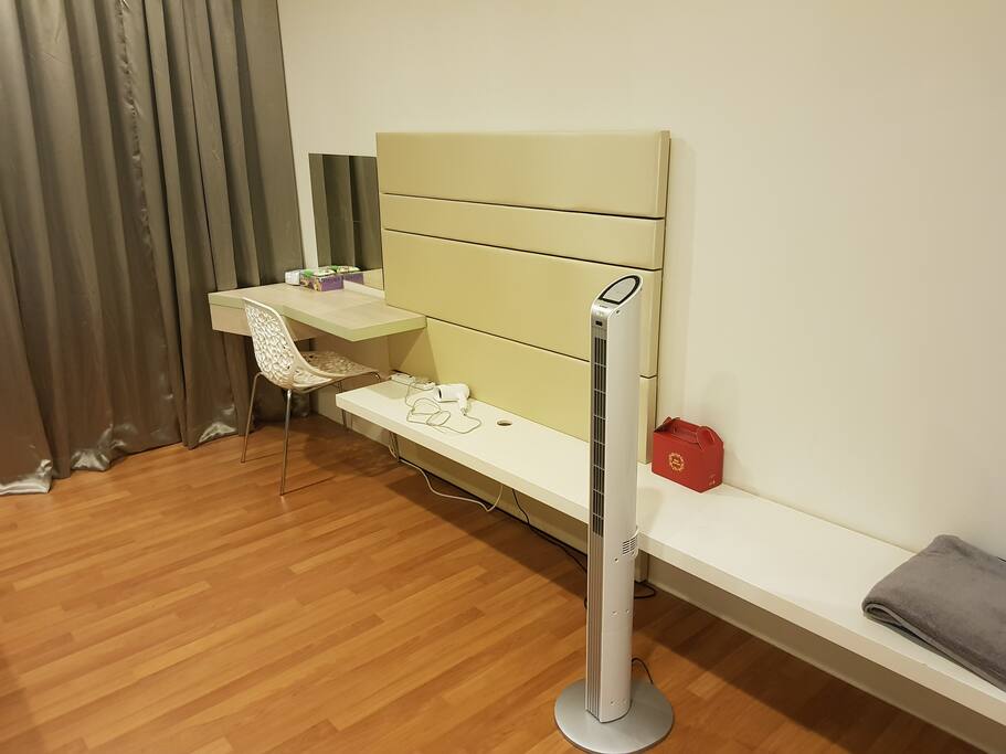 Bedroom workdesk