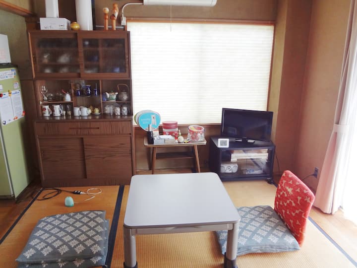 House With Onsen (Hot Spring)/garden/wifi/car Park - Fuefuki