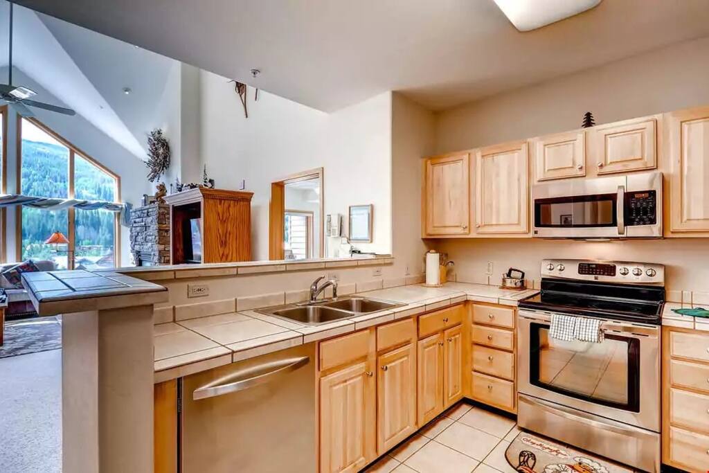 Prepare meals in the comfort of your own fully-equipped kitchen.