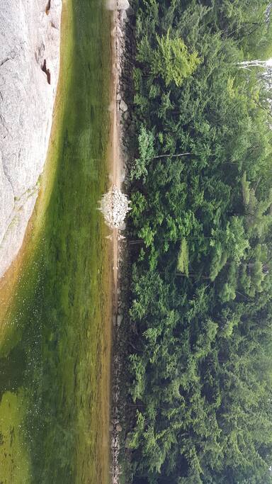 Pemi River - located behind resort