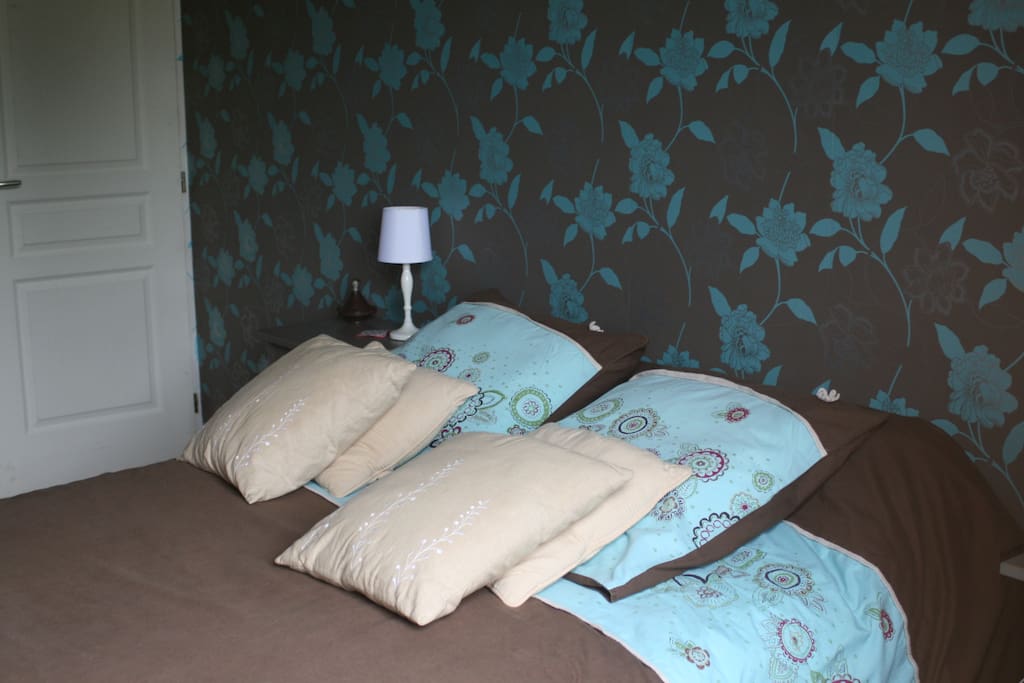 La chambre n°1 pour 2 personnes au rez-de-chaussée