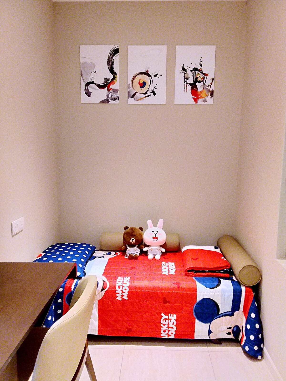 Espace chambre à coucher