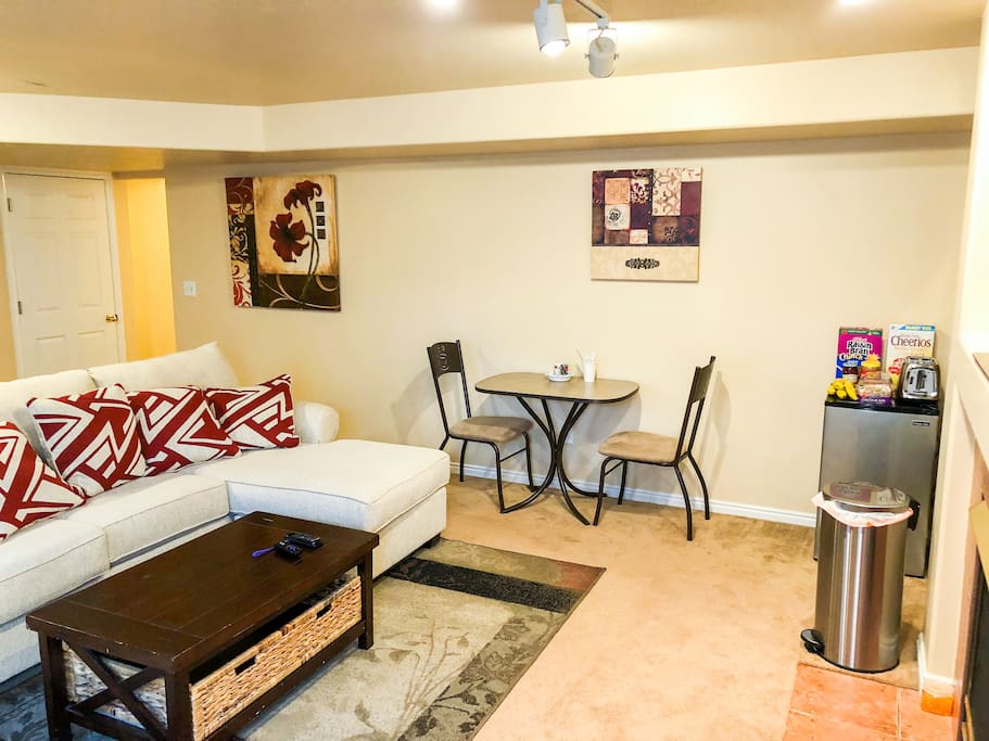 Entry and Living room
