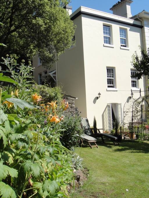 Our post Georgian, early Victorian home on the English Riviera is well placed for both beach and harbour.