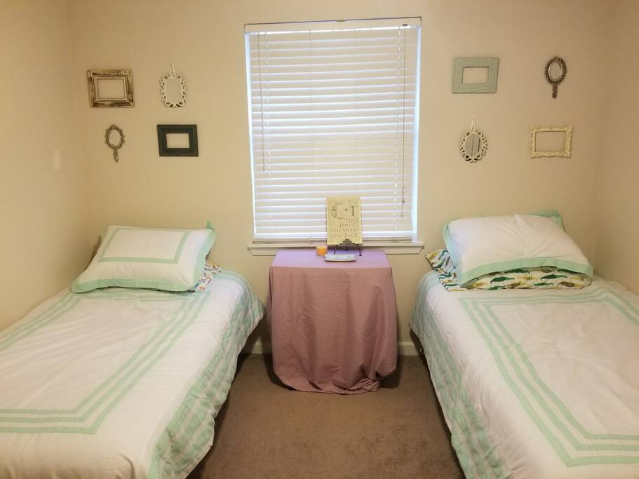 Another view of the guest bedroom.