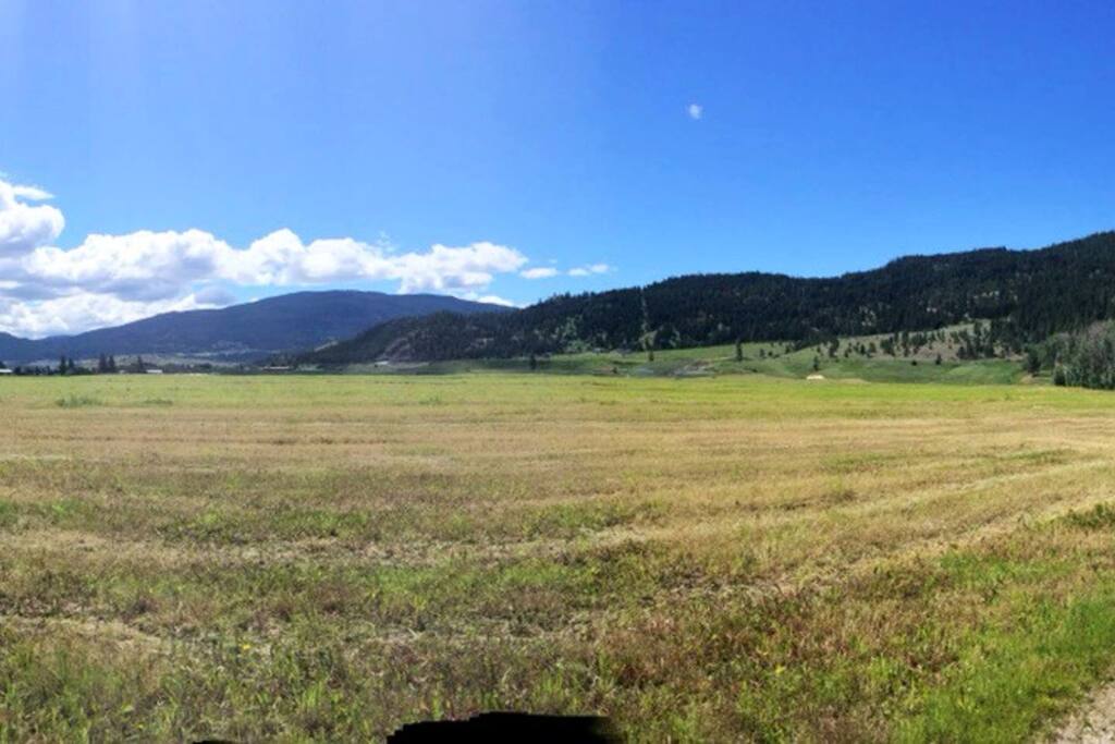View from the campsite