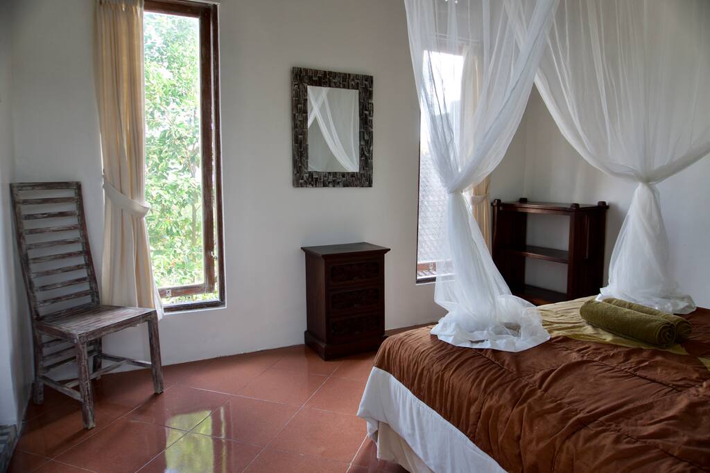 Brand new private room with open plan bathroom