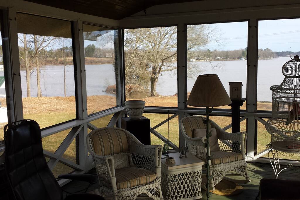 Screened porch