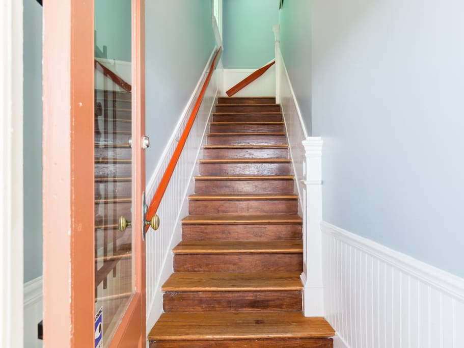 upstairs unit, nice sea breezes and view.