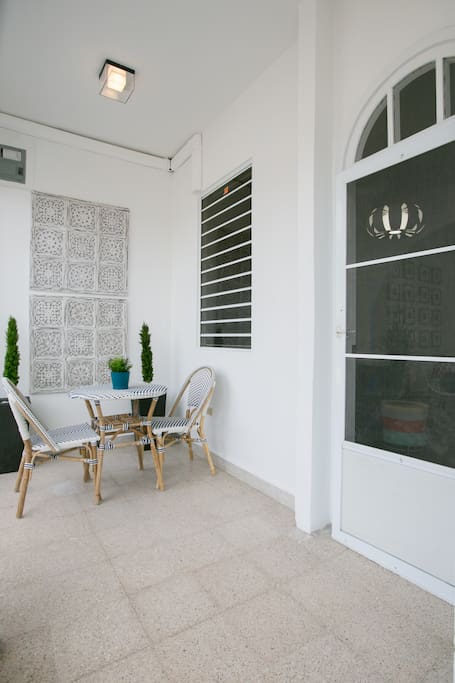beautiful terrace ideal for enjoying a drink