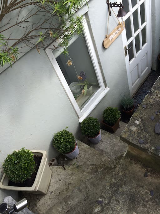 Your own private entrance..