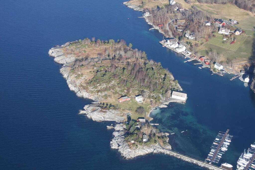 Vinnesholmen, på utsiden er det gode fiskeplasser
