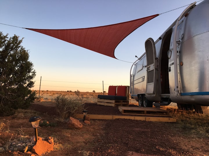 RUSTIC Airstream Basecamp near the Grand Canyon!