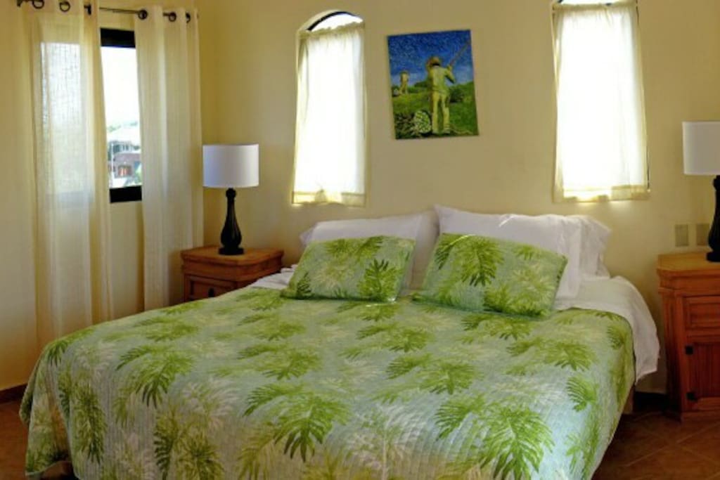 king bedroom with AC