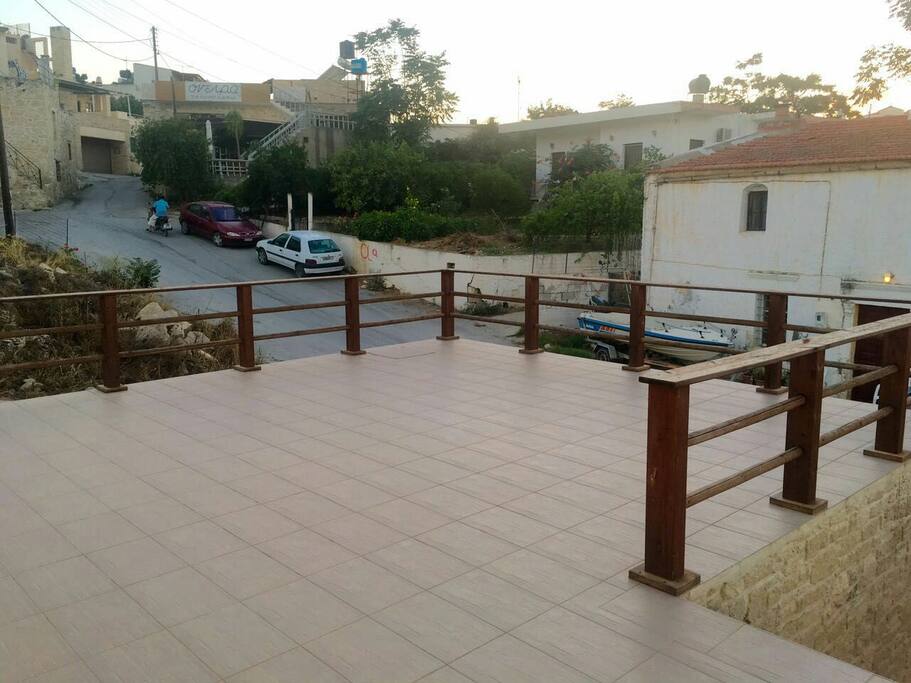 The front porch