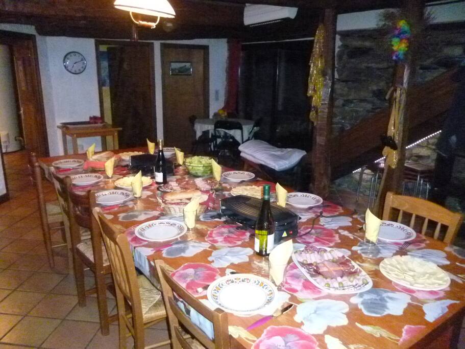 Côté salle à manger