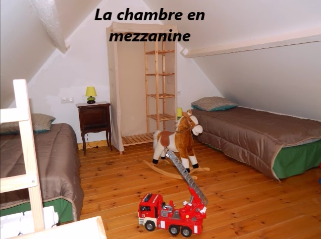 chambre en mezzanine