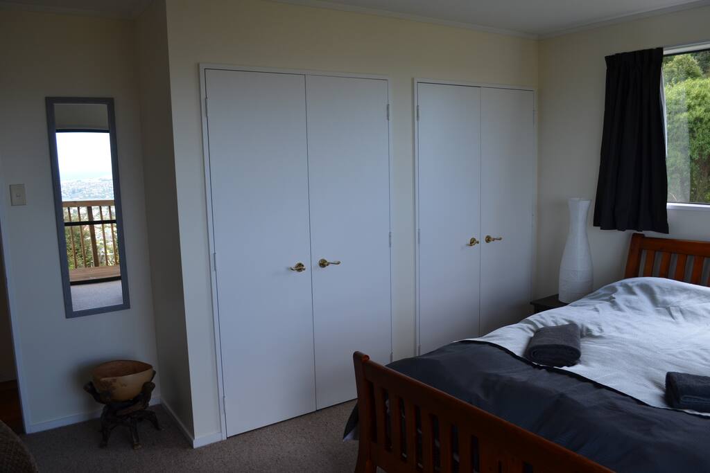Spacious wardrobe