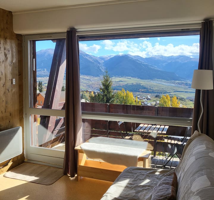 Appartement Avec Vue Sur Montagnes + Garage - Font-Romeu-Odeillo-Via