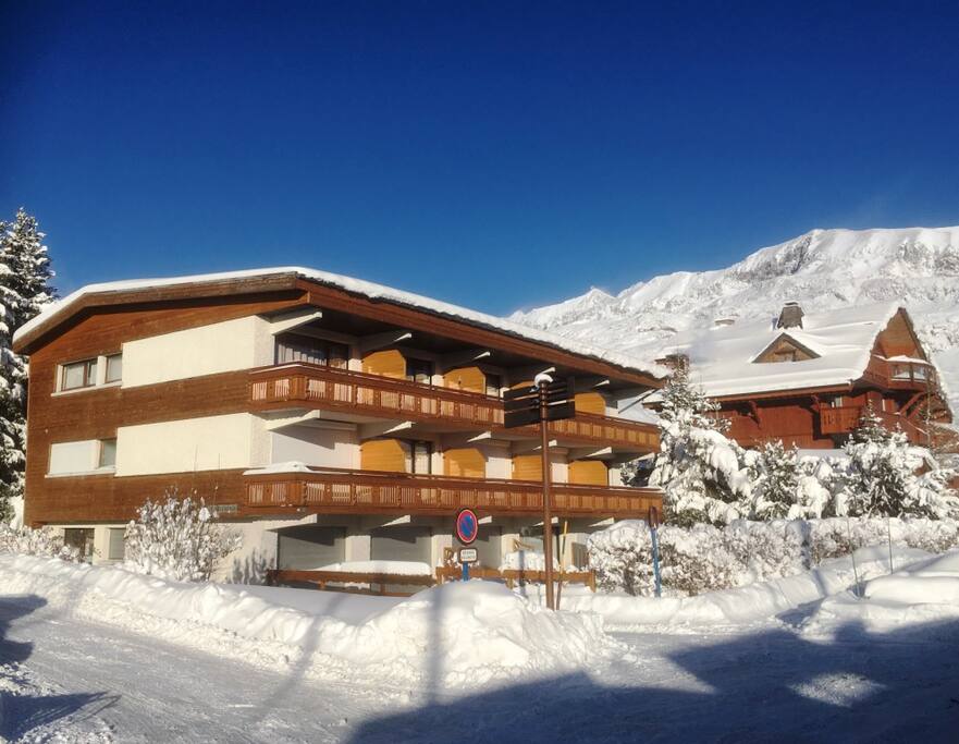 Résidence en hiver