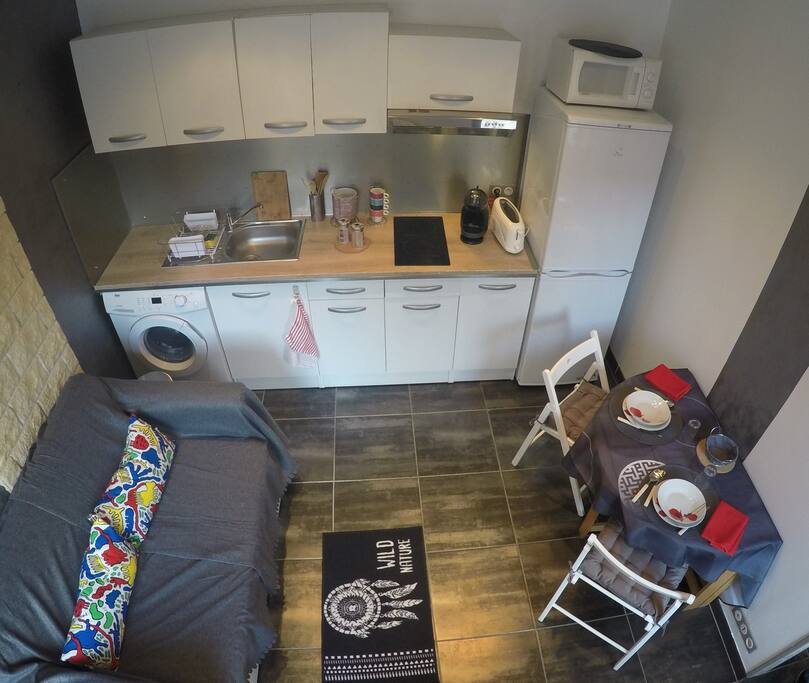 Salon / Cuisine