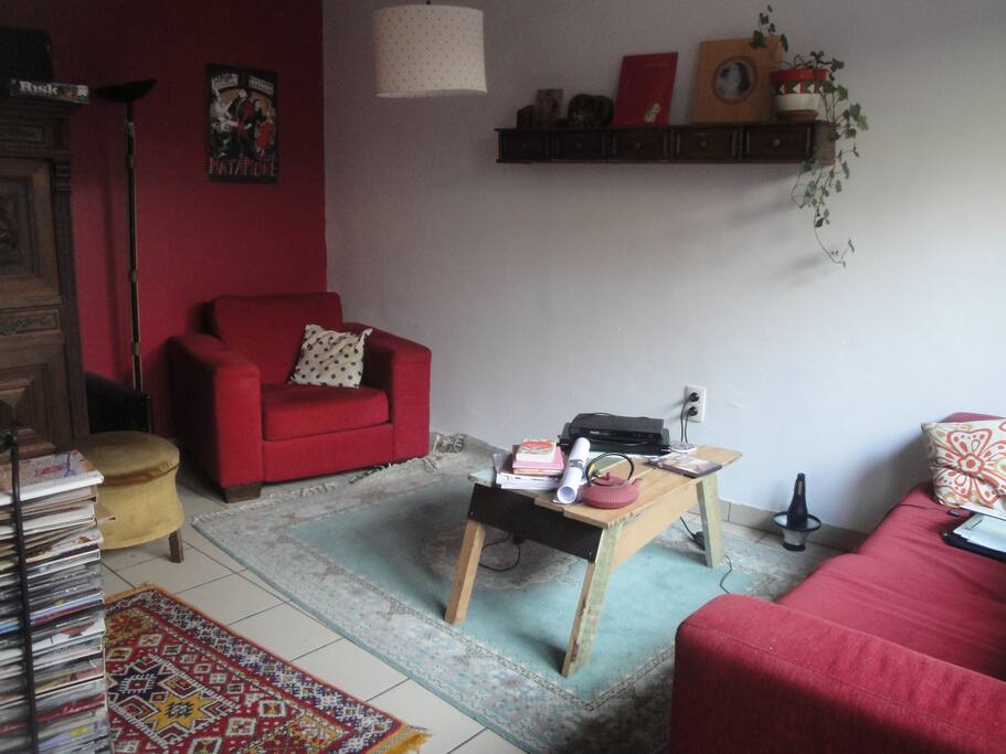 Le salon - rez-de-chaussée