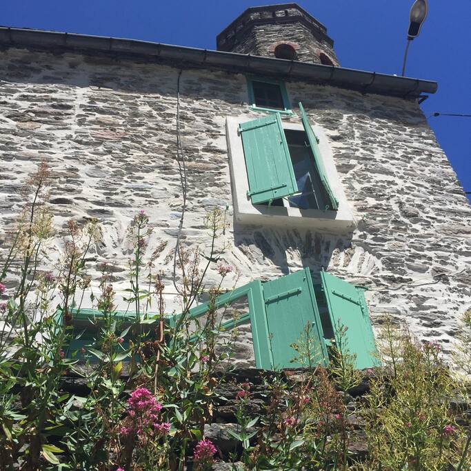 Façade sud ensoleillée