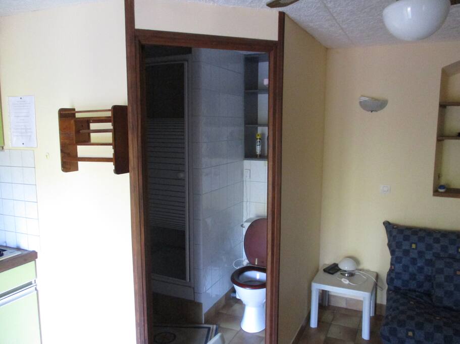Coin douche -WC