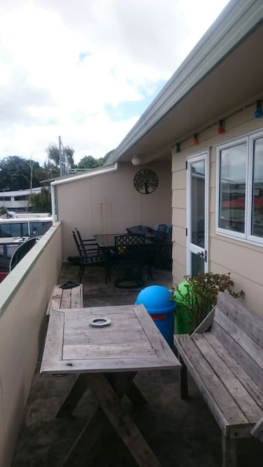 Back deck