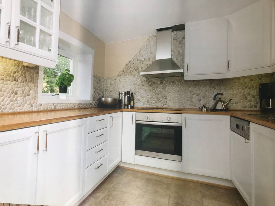Well equipped and modern kitchen