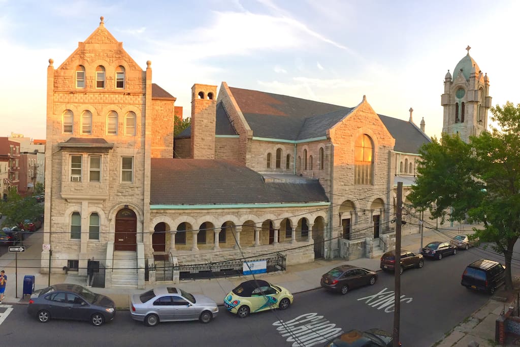 St Cecilias RC Church opened in 1871 and is on the national historic register.