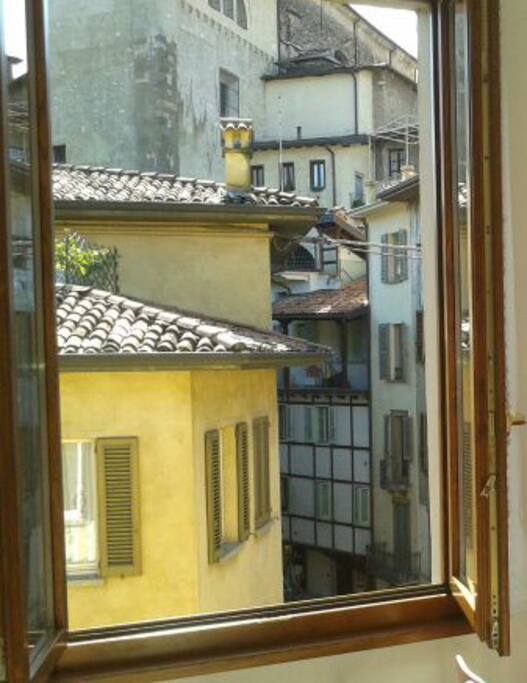 Vista su borgo medioevale