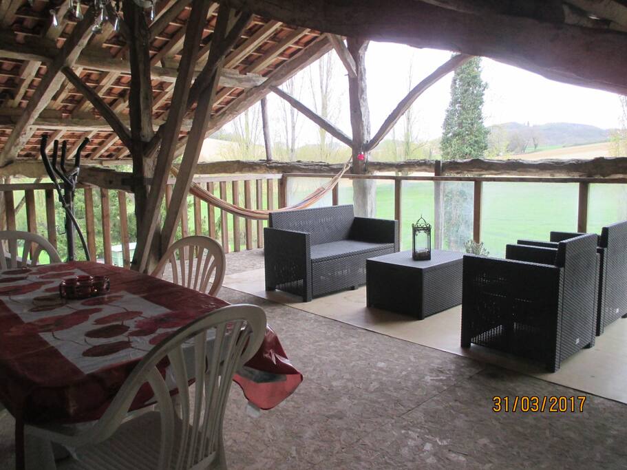 terrasse couverte