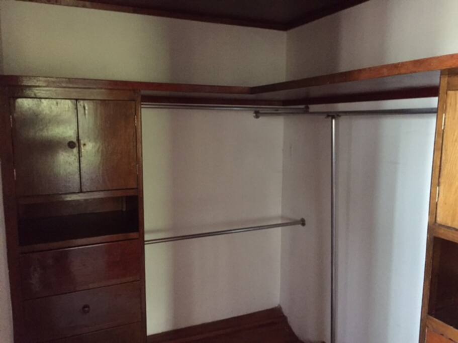Vestidor y Closet.