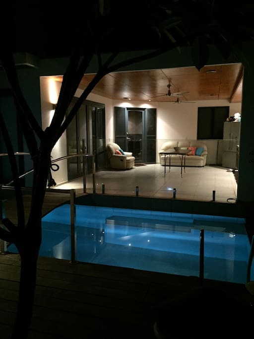 Overlooking the Pool
