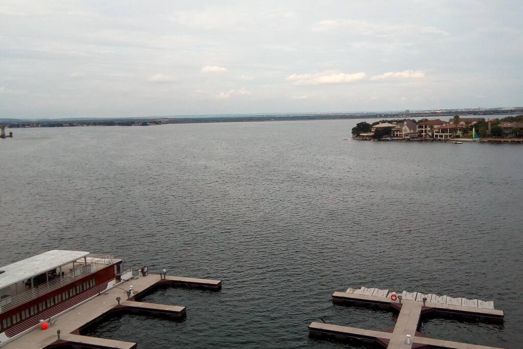 Daytime view from balcony