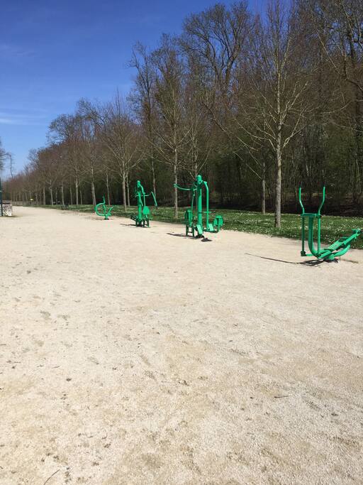« Salle de sport » en plein air