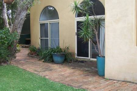 Light private room with own entrance and bathroom.