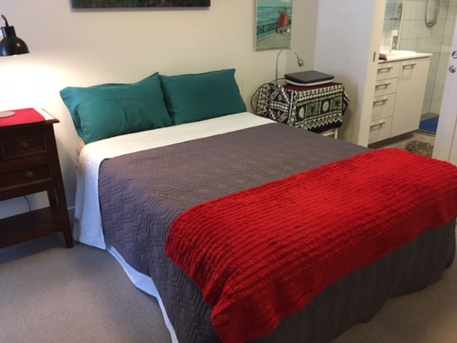 Double bedroom with en suite at right