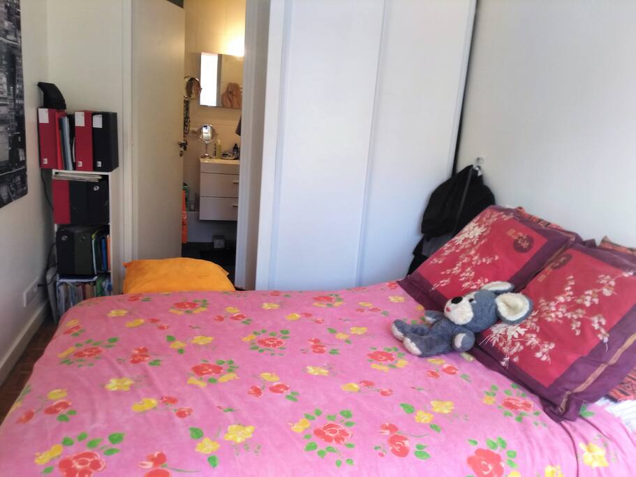 bedroom with private room