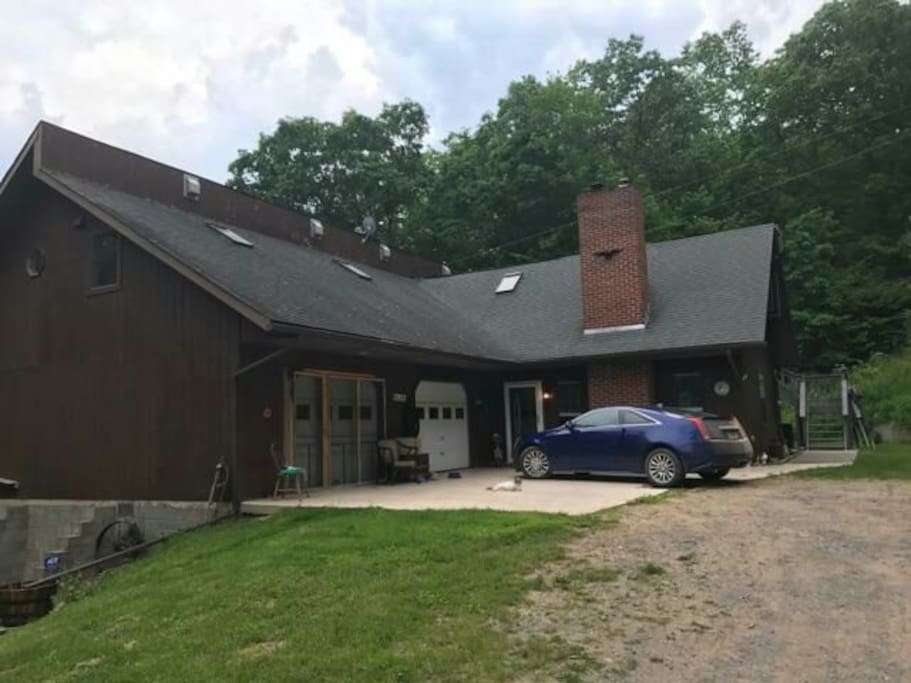 front of our house