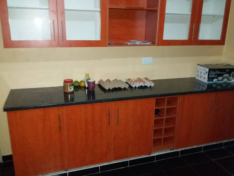 Another angle of the kitchen