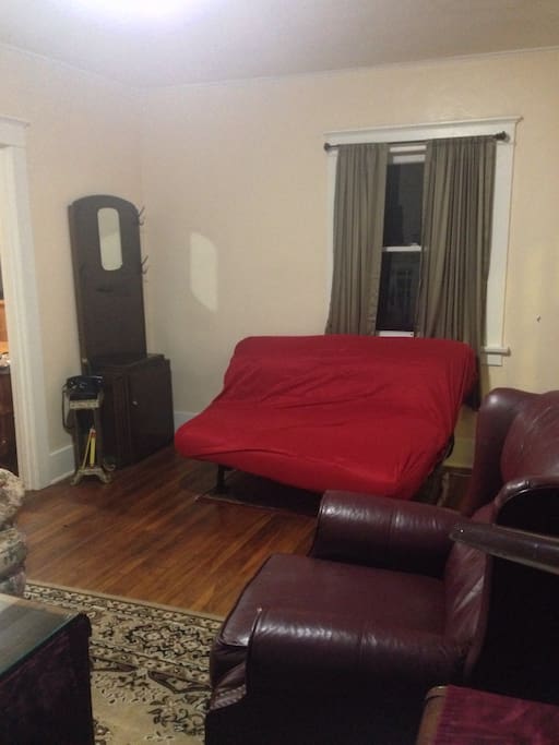 Futon for additional guests
