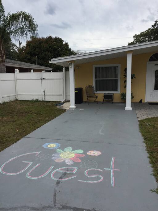 Guest parking