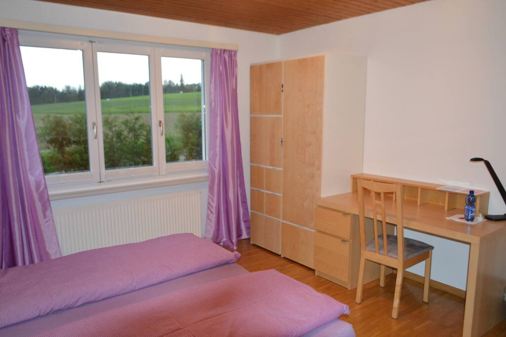Fenster nach Osten viel Morgensonne