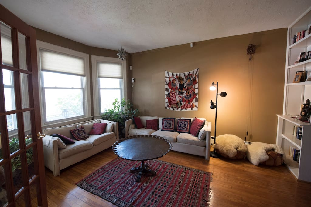 Living room with cuckoo clock