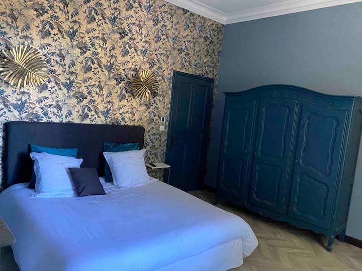 Chumba cha 3 cha kulala, ghorofa ya 1, roshani, kitanda 180