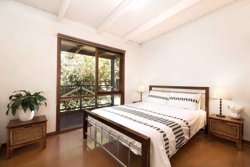 the main bedroom