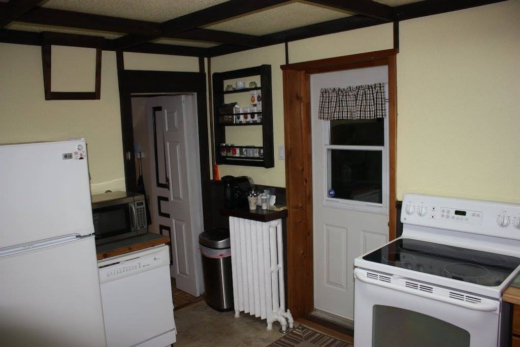 Kitchen includes dishwasher