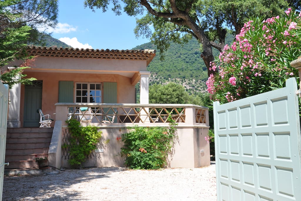 Entrance to the house